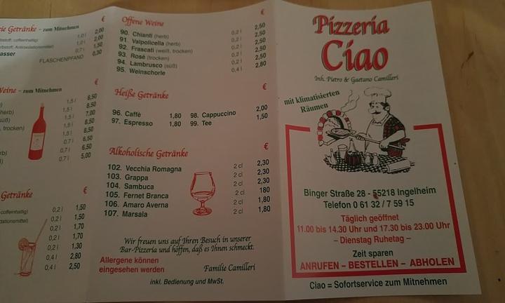 Pizzeria Ciao